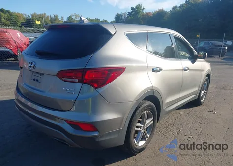 2017 Hyundai Santa Fe Sport 2.4L from USA, damaged, VIN 5XYZTDLBXHG441059
